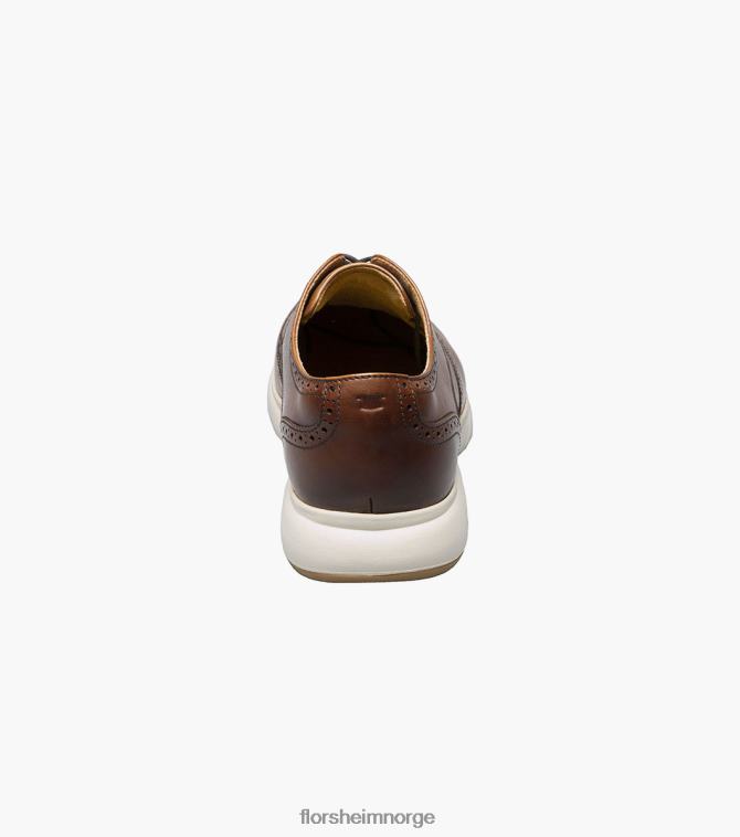 nei Florsheim menn fottøy dash vingetip oxford cognac multi 08PX62172