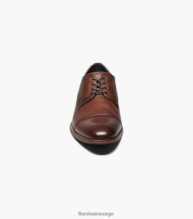 nei Florsheim menn fottøy flex cap toe oxford konjakk 08PX62253
