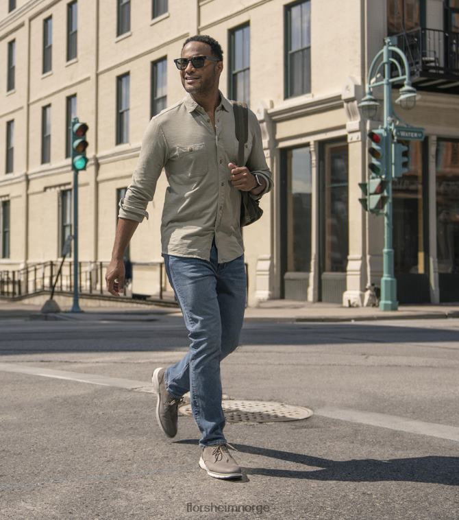 nei Florsheim menn fottøy frenzi perf toe oxford grå 08PX6233