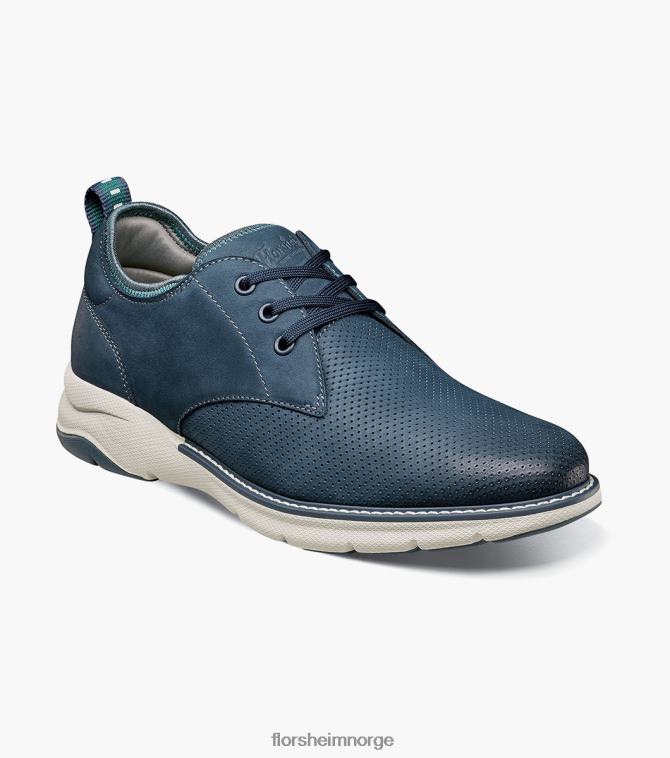 nei Florsheim menn fottøy frenzi perf toe oxford marineblå nubuck 08PX6235