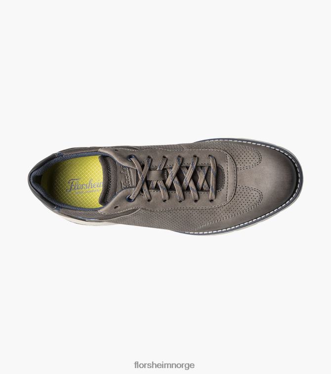 nei Florsheim menn fottøy frenzi t-toe oxford grå 08PX6236