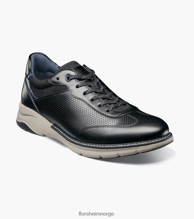 nei Florsheim menn fottøy frenzi t-toe oxford svart 08PX6238