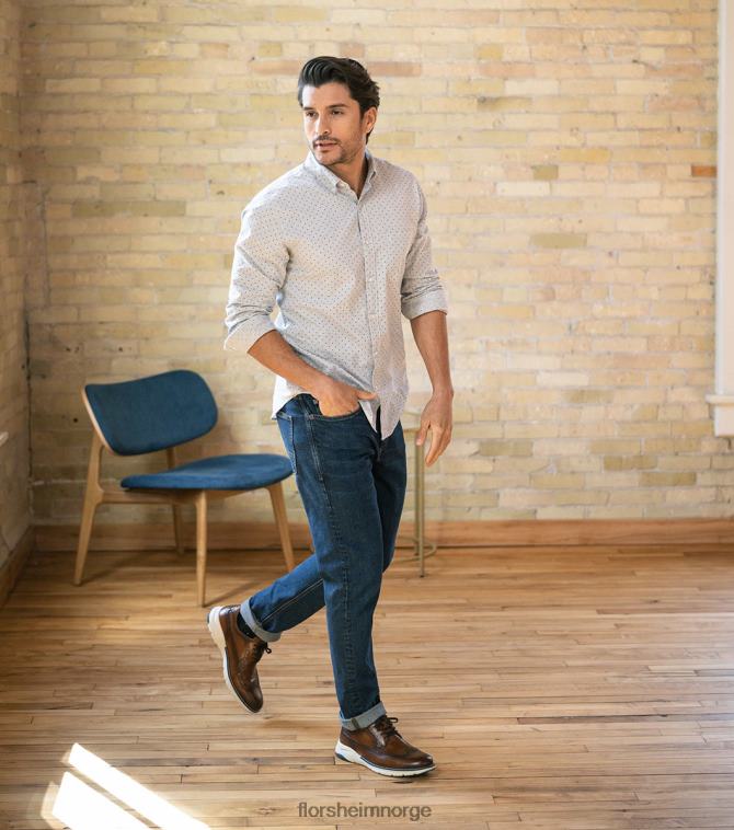 nei Florsheim menn fottøy frenzi vingetip oxford cognac multi 08PX6239