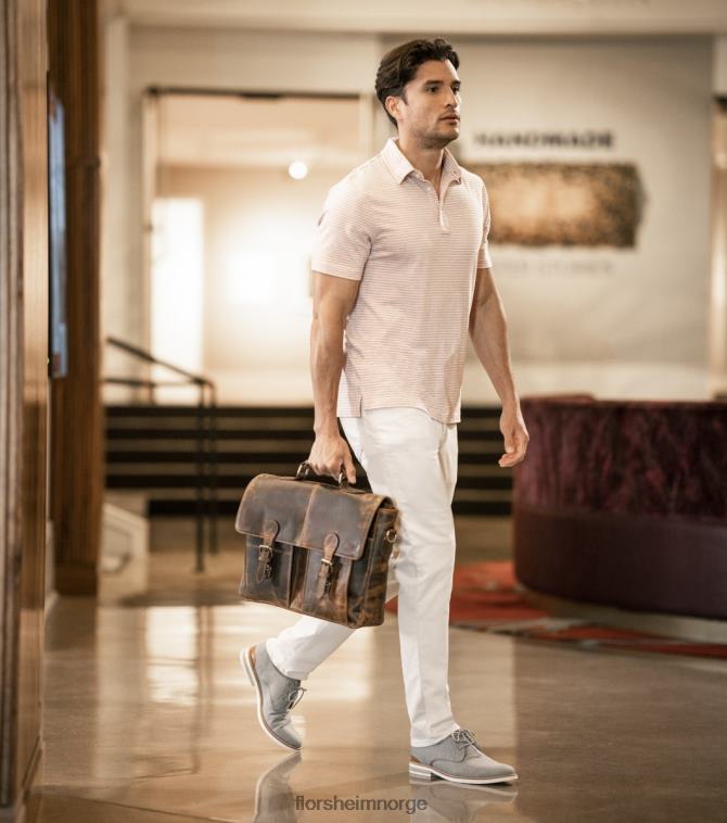 nei Florsheim menn fottøy highland canvas vanlig tå oxford grå 08PX62319