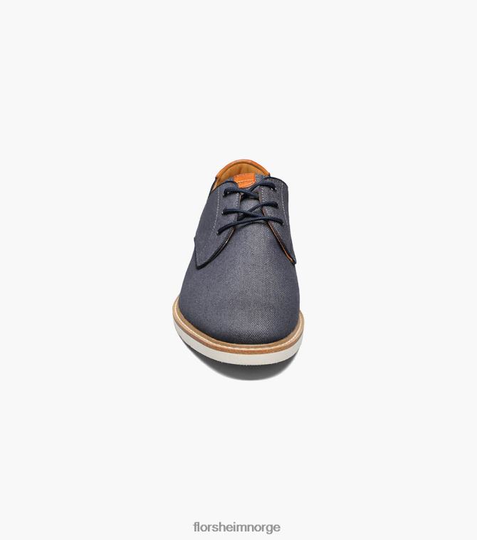nei Florsheim menn fottøy highland canvas vanlig tå oxford marinen 08PX62321