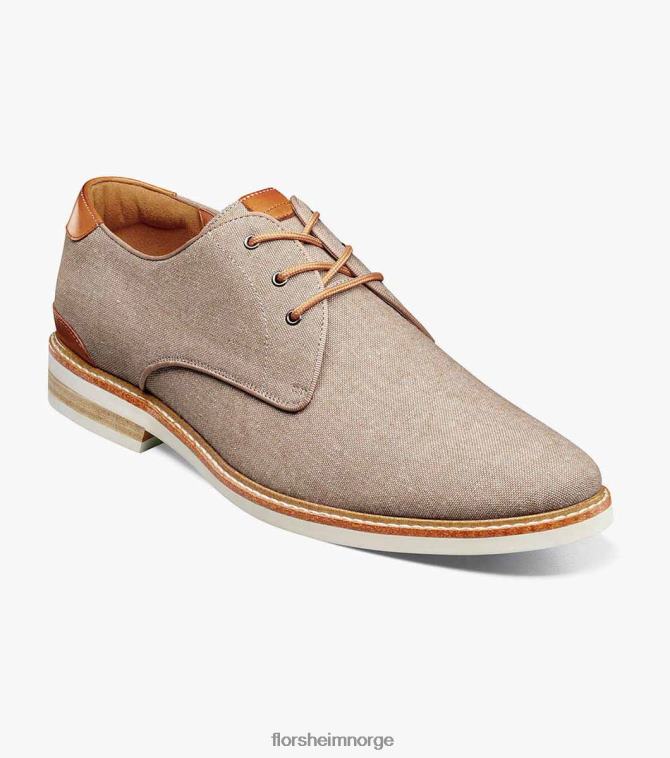 nei Florsheim menn fottøy highland canvas vanlig tå oxford sand 08PX62320