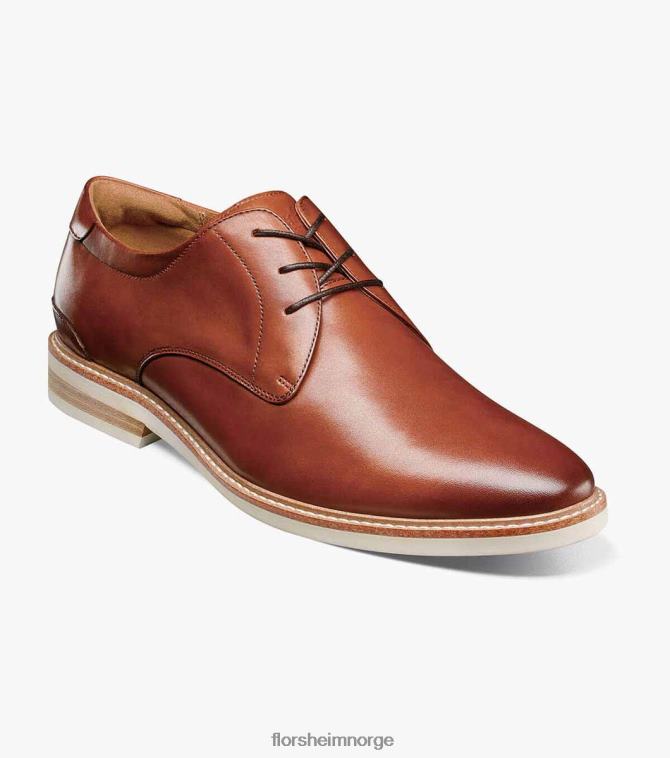nei Florsheim menn fottøy highland plain toe oxford konjakk 08PX62323