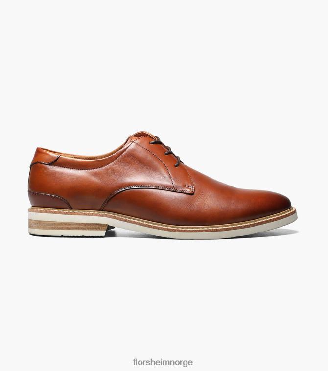 nei Florsheim menn fottøy highland plain toe oxford konjakk 08PX62323