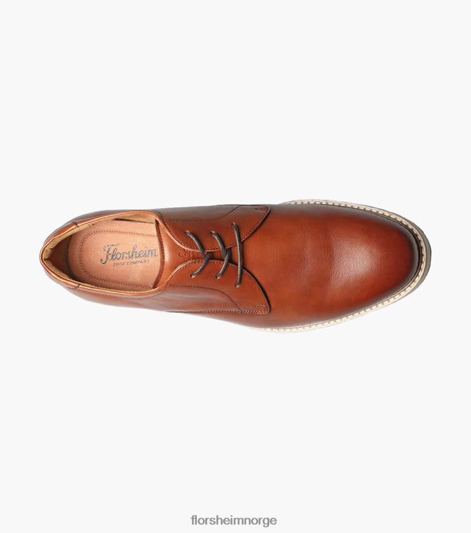 nei Florsheim menn fottøy highland plain toe oxford konjakk 08PX62323