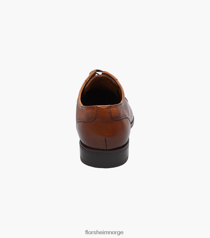 nei Florsheim menn fottøy jackson cap toe oxford konjakk 08PX62151