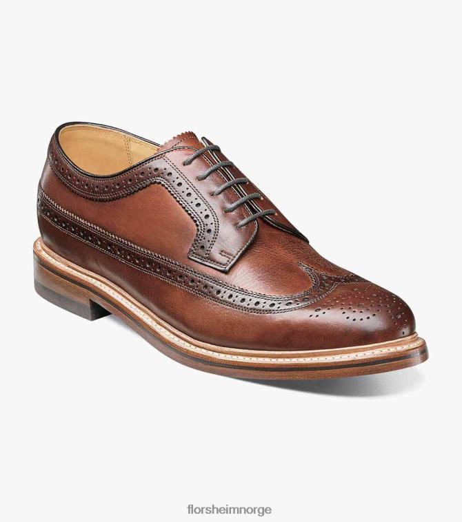 nei Florsheim menn fottøy kenmoor ii vingespiss oxford konjakk 08PX62141