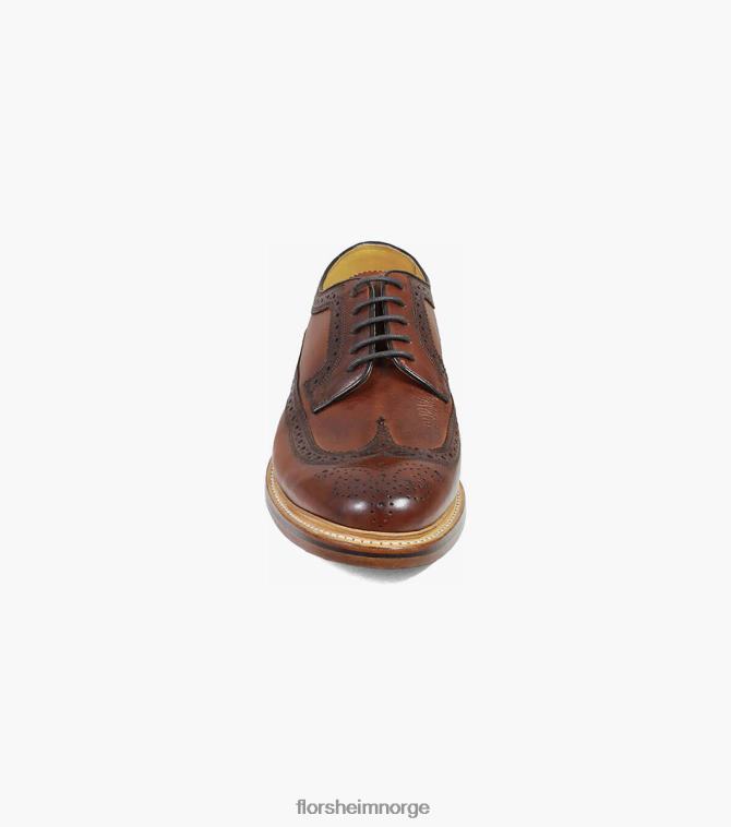 nei Florsheim menn fottøy kenmoor ii vingespiss oxford konjakk 08PX62141