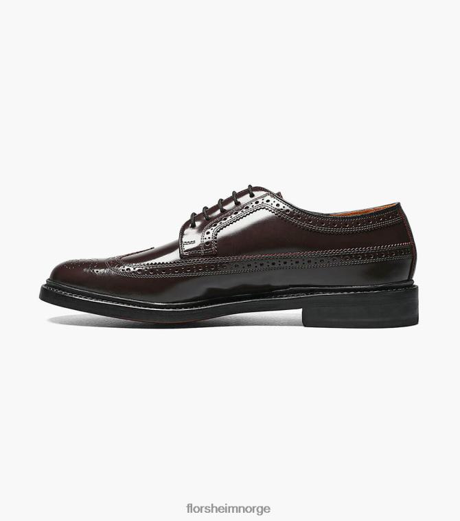 nei Florsheim menn fottøy kenmoor vingetip oxford burgunder 08PX62136