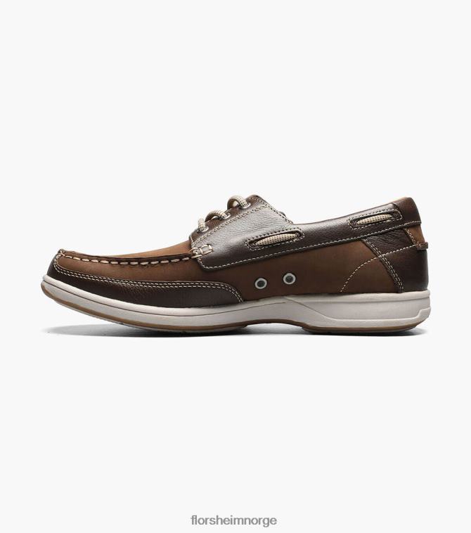 nei Florsheim menn fottøy lakeside moc toe oxford brun 08PX62366