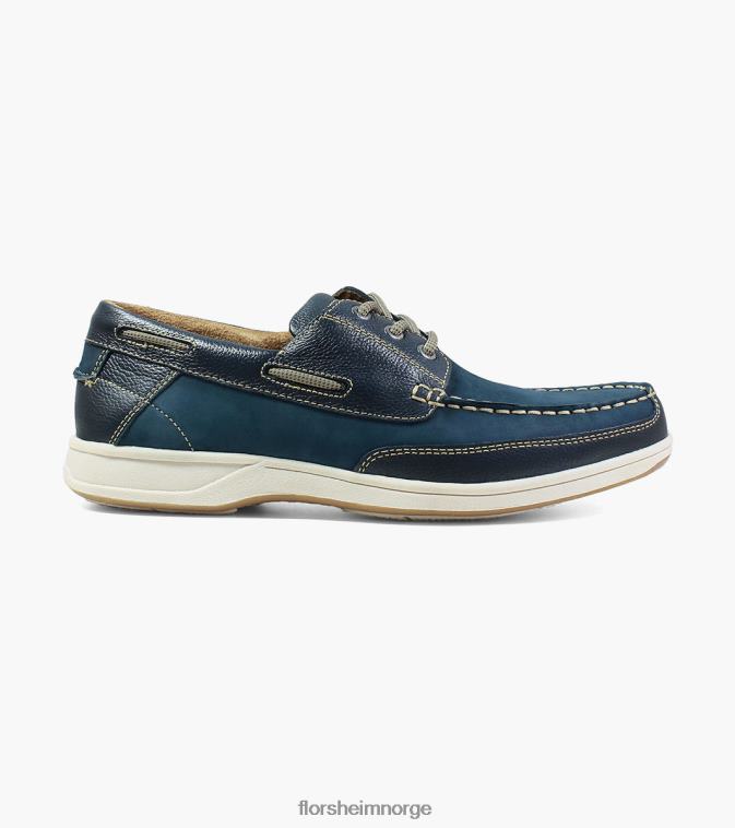nei Florsheim menn fottøy lakeside moc toe oxford marinen 08PX62365