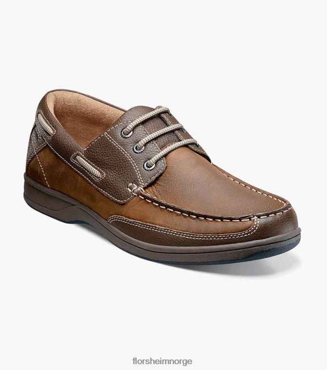 nei Florsheim menn fottøy lakeside moc toe oxford stein 08PX62367