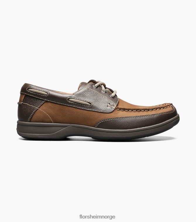 nei Florsheim menn fottøy lakeside moc toe oxford stein 08PX62367