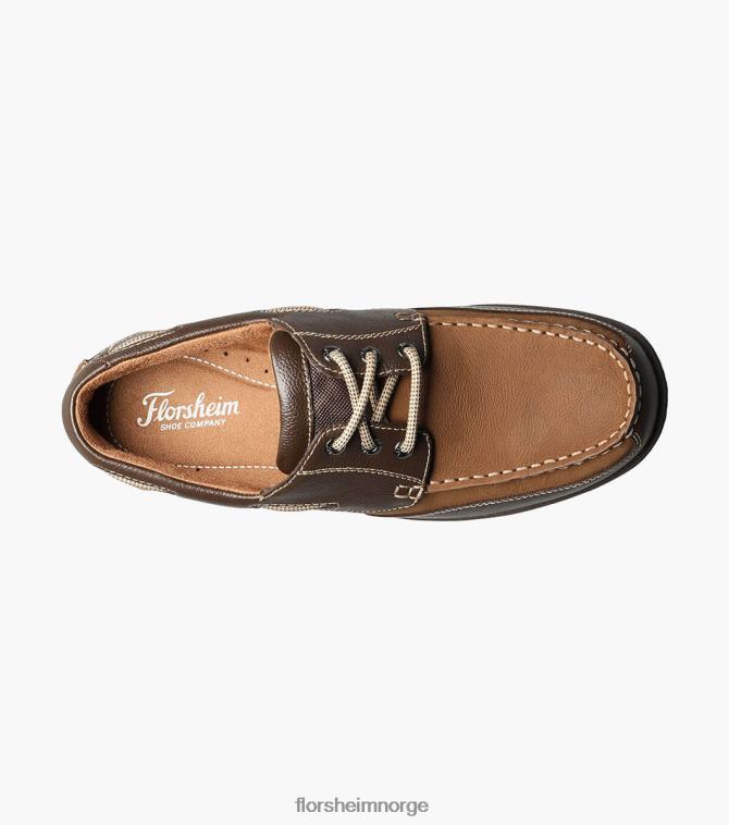 nei Florsheim menn fottøy lakeside moc toe oxford stein 08PX62367