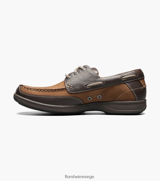 nei Florsheim menn fottøy lakeside moc toe oxford stein 08PX62367