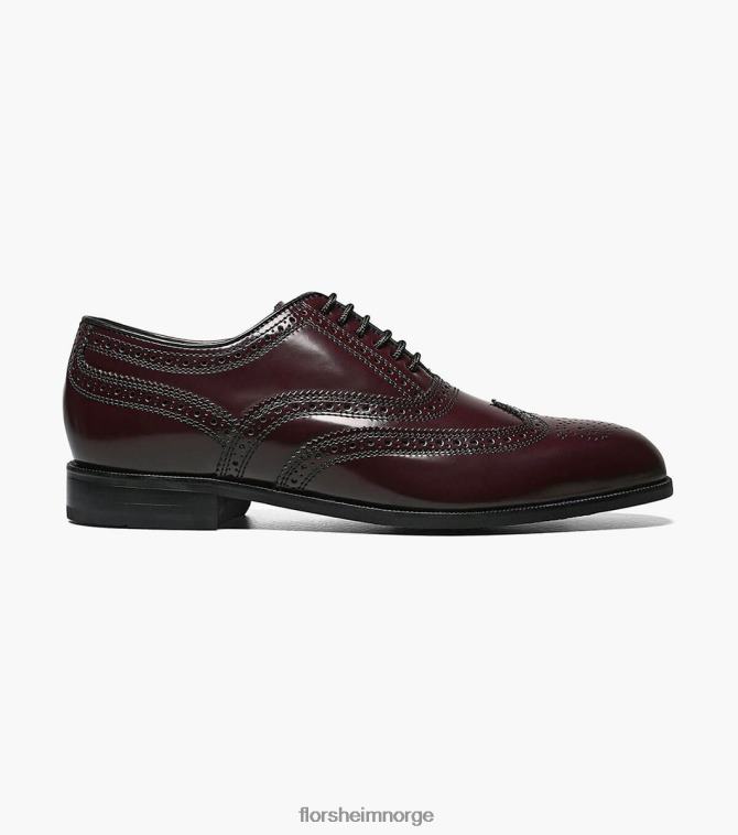 nei Florsheim menn fottøy lexington vingetip oxford burgunder 08PX62170