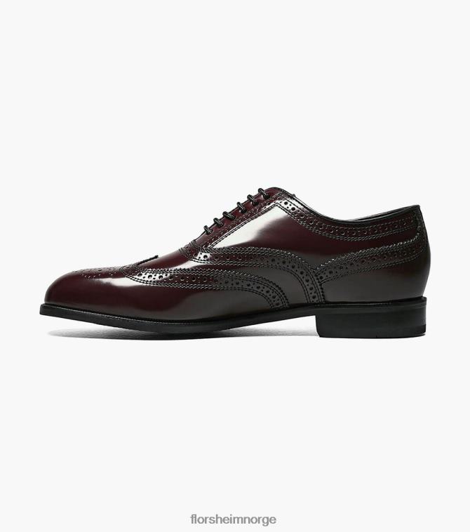 nei Florsheim menn fottøy lexington vingetip oxford burgunder 08PX62170