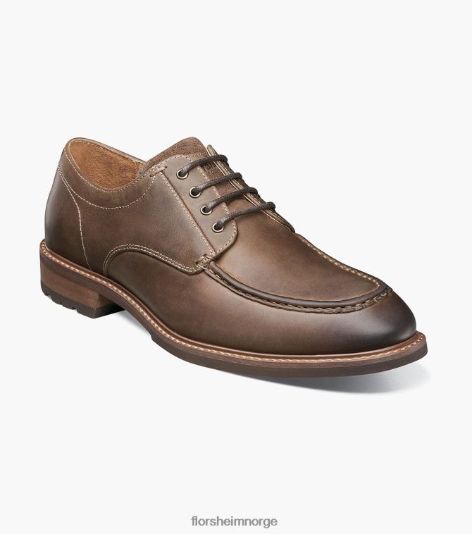 nei Florsheim menn fottøy lodge moc toe oxford brun lm 08PX62218