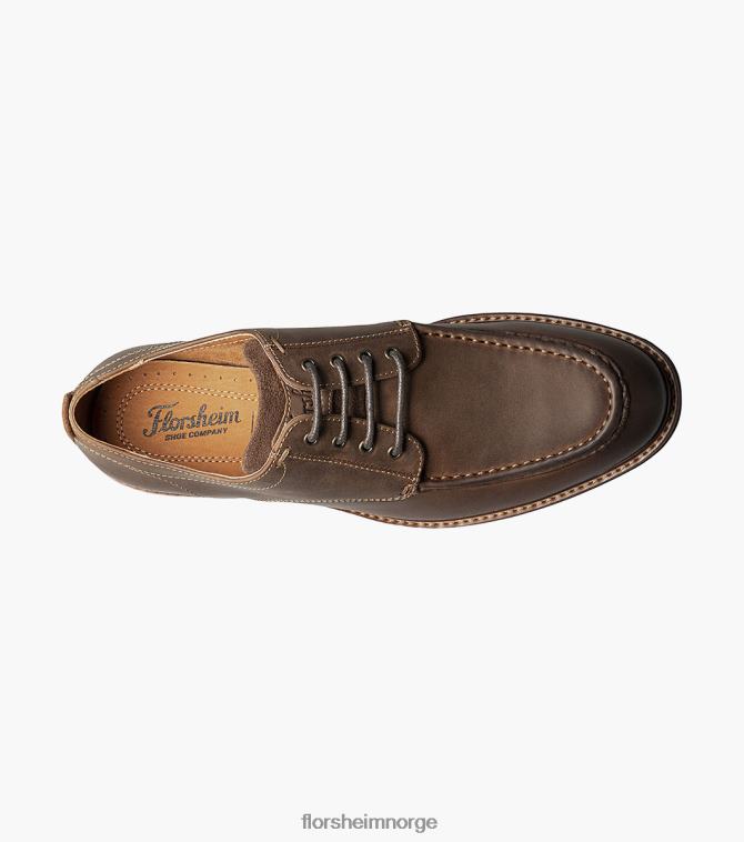 nei Florsheim menn fottøy lodge moc toe oxford brun lm 08PX62218