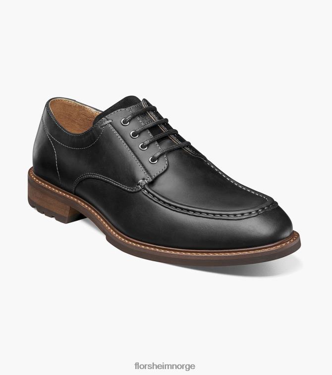 nei Florsheim menn fottøy lodge moc toe oxford svart ch 08PX62217