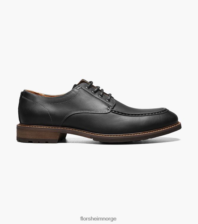 nei Florsheim menn fottøy lodge moc toe oxford svart ch 08PX62217