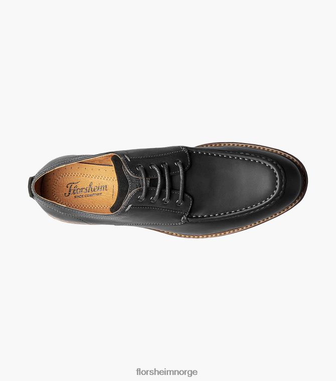 nei Florsheim menn fottøy lodge moc toe oxford svart ch 08PX62217