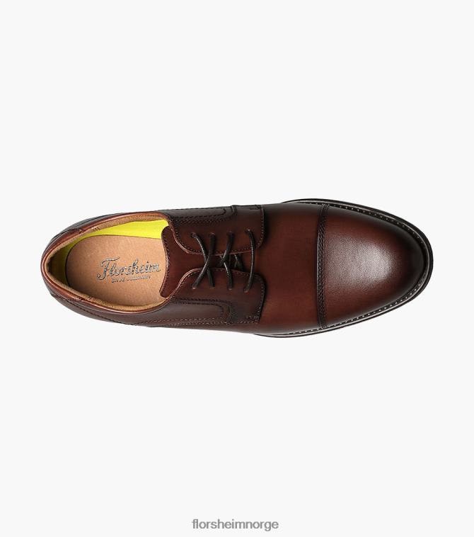 nei Florsheim menn fottøy midtkappe tå oxford konjakk 08PX62286