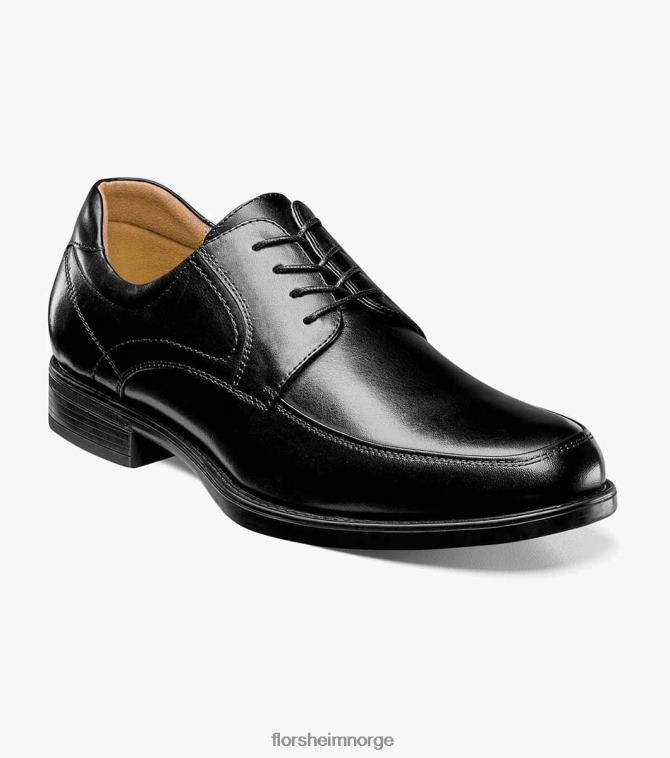 nei Florsheim menn fottøy midtown moc toe oxford svart 08PX62200