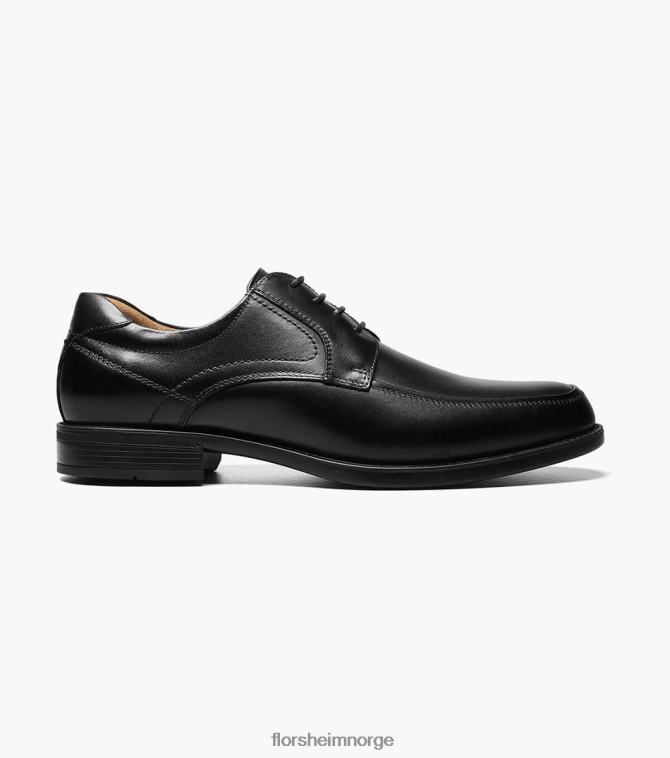 nei Florsheim menn fottøy midtown moc toe oxford svart 08PX62200