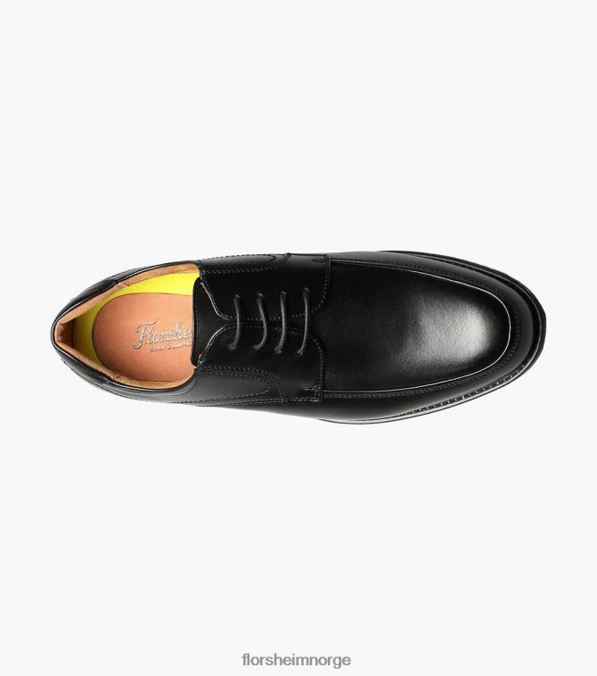 nei Florsheim menn fottøy midtown moc toe oxford svart 08PX62200