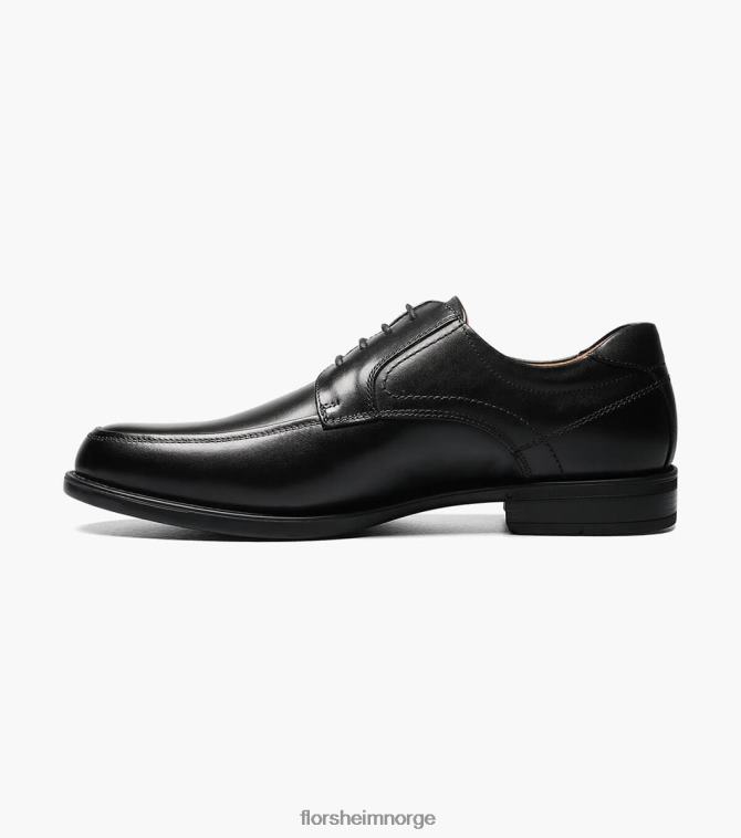 nei Florsheim menn fottøy midtown moc toe oxford svart 08PX62200