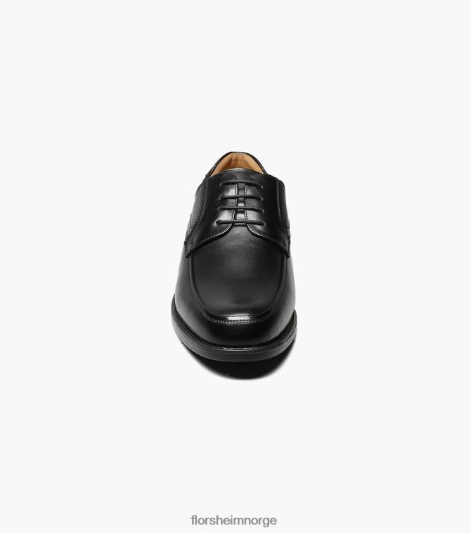 nei Florsheim menn fottøy midtown moc toe oxford svart 08PX62200