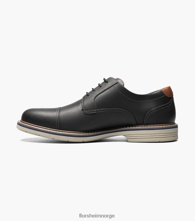 nei Florsheim menn fottøy norwalk cap toe oxford svart ch 08PX6287