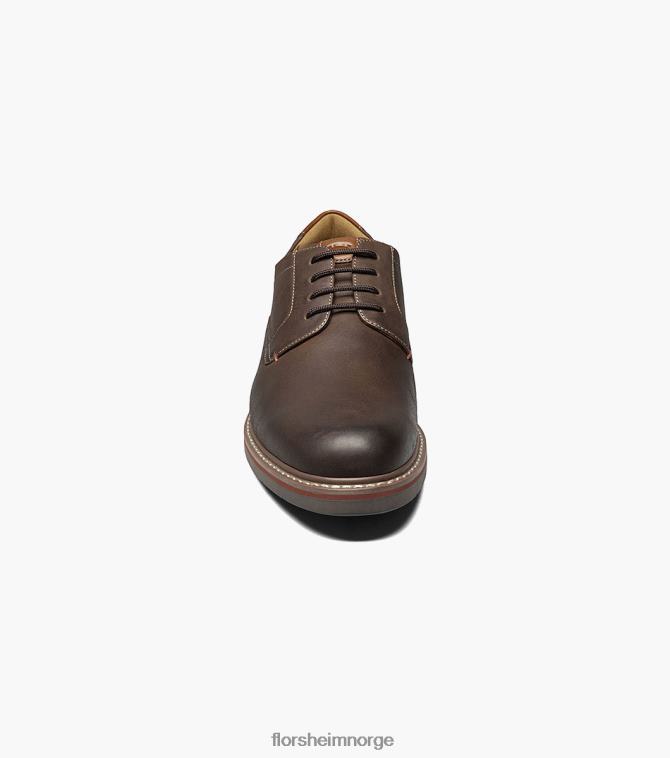 nei Florsheim menn fottøy norwalk plain toe oxford brun lm 08PX6282