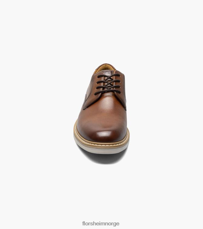 nei Florsheim menn fottøy norwalk plain toe oxford cognac multi 08PX6281