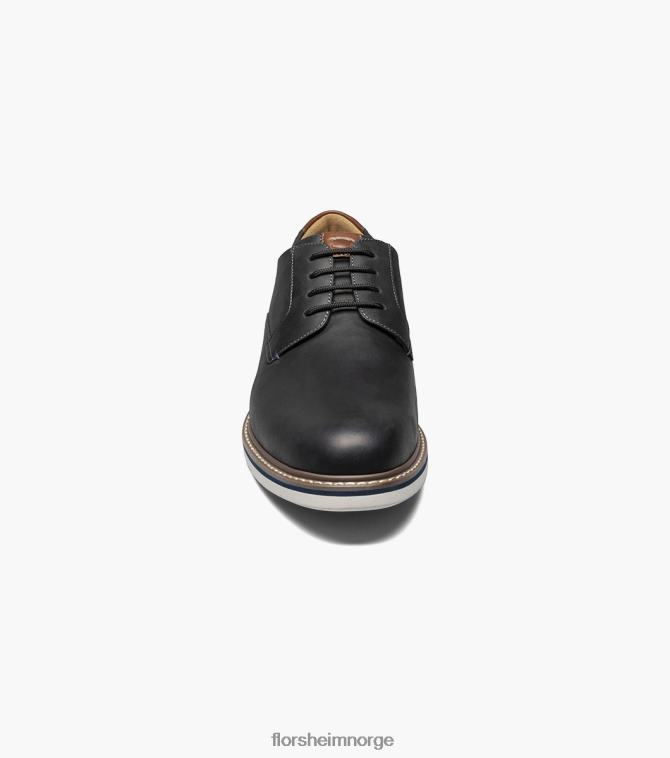 nei Florsheim menn fottøy norwalk plain toe oxford svart ch 08PX6285