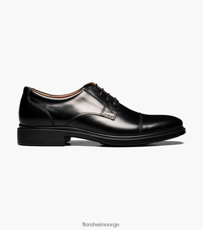 nei Florsheim menn fottøy prognose vanntett cap toe oxford svart 08PX62206