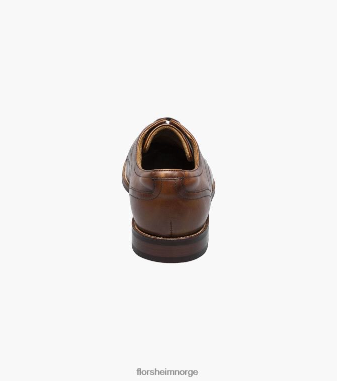 nei Florsheim menn fottøy rucci cap toe oxford konjakk 08PX6253