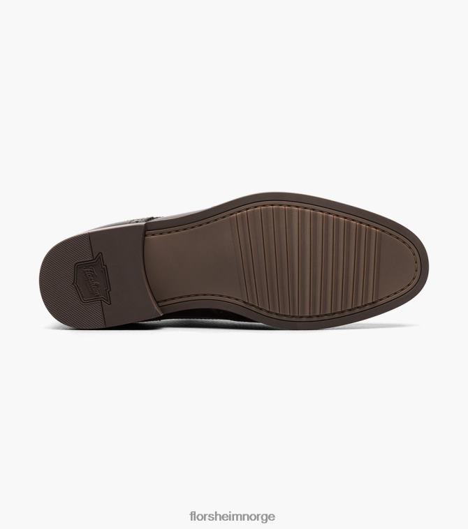 nei Florsheim menn fottøy rucci cap toe oxford svart 08PX6254