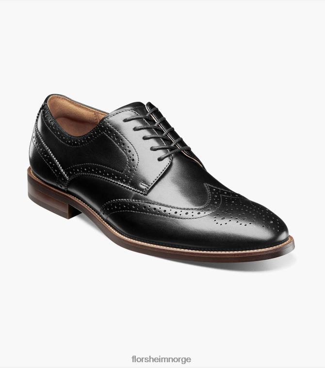 nei Florsheim menn fottøy rucci fabrikk nummer to svart 08PX62672