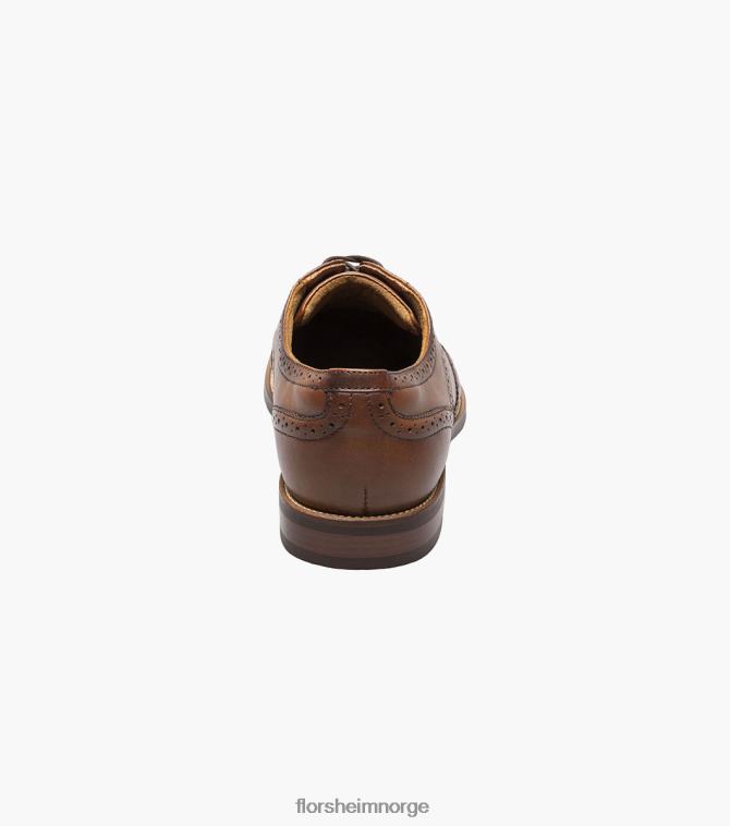 nei Florsheim menn fottøy rucci vingetip oxford konjakk 08PX6251
