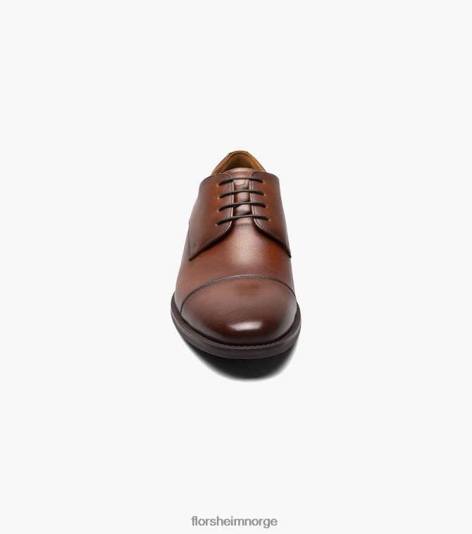 nei Florsheim menn fottøy santucci cap toe oxford konjakk 08PX62158