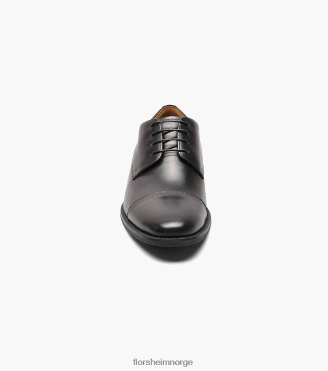 nei Florsheim menn fottøy santucci cap toe oxford svart 08PX62159