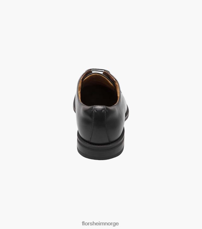 nei Florsheim menn fottøy santucci cap toe oxford svart 08PX62159