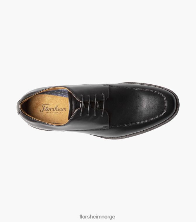nei Florsheim menn fottøy santucci moc toe oxford svart 08PX62165