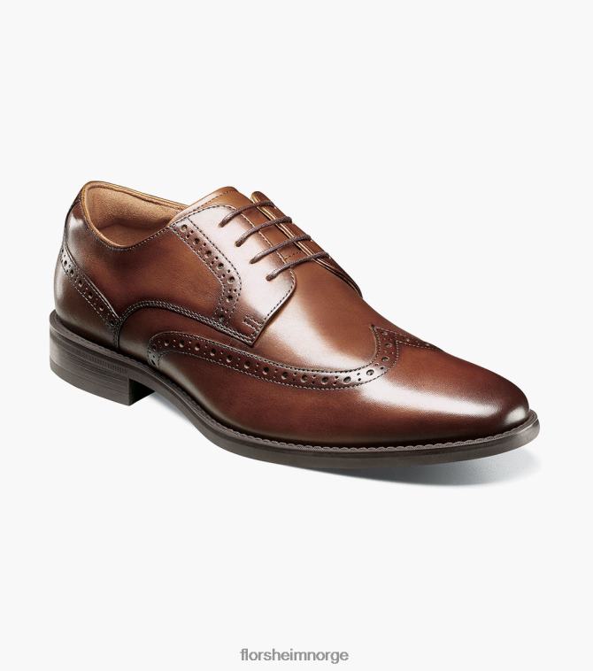 nei Florsheim menn fottøy santucci vingespiss oxford konjakk 08PX62161